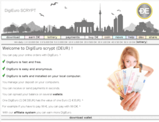 digieuro-scrypt.com screenshot