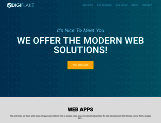 digiflake.com screenshot