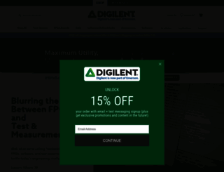 digilentinc.com screenshot