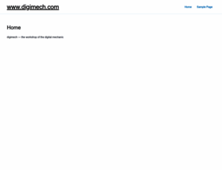 digimech.com screenshot