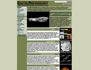 digimorph.org screenshot