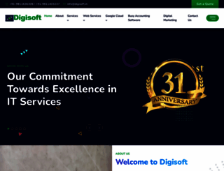 digisoft.in screenshot