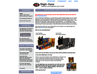 digit-eyes.com screenshot