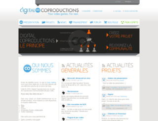 digital-coproductions.com screenshot