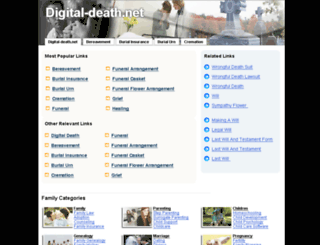 digital-death.net screenshot