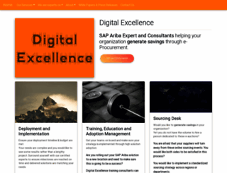 digital-excellence.fr screenshot