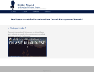 digital-nomad.fr screenshot