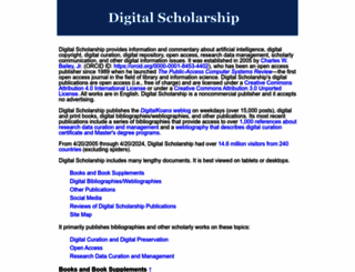 digital-scholarship.org screenshot