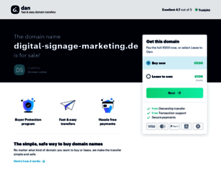 digital-signage-marketing.de screenshot