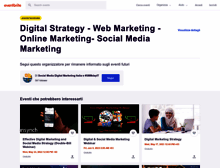 digital-strategy-web-online-social-media-marketing.eventbrite.it screenshot