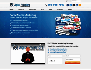 digital-warriors.com screenshot