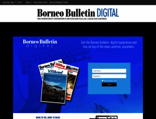 digital.borneobulletin.com.bn screenshot