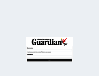 digital.guardian.co.tt screenshot