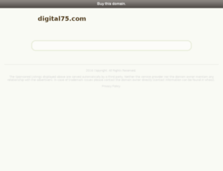 digital75.com screenshot