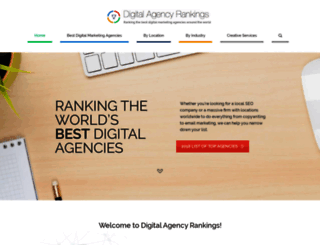 digitalagencyrankings.com screenshot