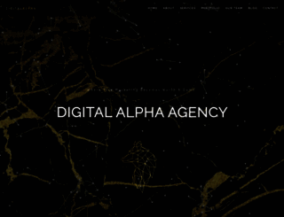 digitalalphaagency.com screenshot