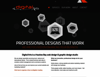 digitalarts.co.nz screenshot