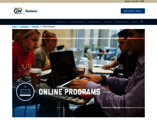 digitalcommunity.gwu.edu screenshot