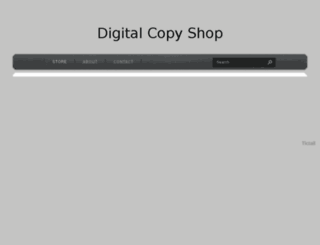 digitalcopyshop.tictail.com screenshot