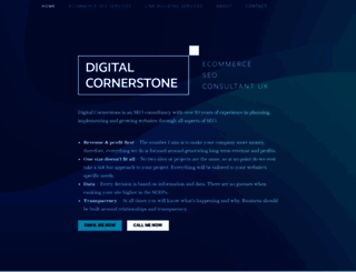 digitalcornerstone.co.uk screenshot