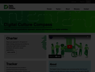 digitalculturecompass.org.uk screenshot