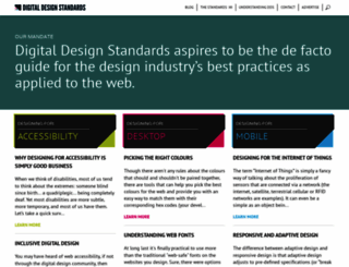 digitaldesignstandards.com screenshot