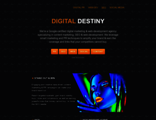 digitaldestinymarketing.com screenshot