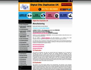 digitaldiscduplication.co.uk screenshot
