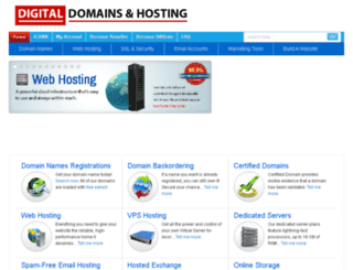 digitaldomainonline.com screenshot