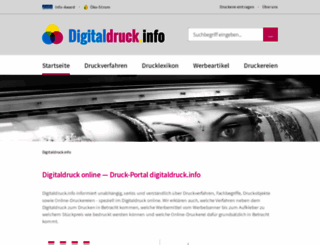 digitaldruck.info screenshot