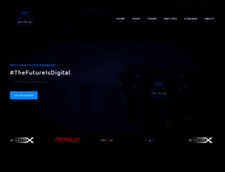 digitaldynastyesports.com screenshot