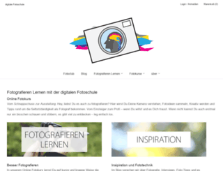 digitalefotoschule.de screenshot