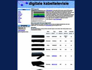 digitalekabeltelevisie.nl screenshot