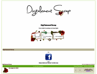 digitalementscrap.forumsactifs.net screenshot