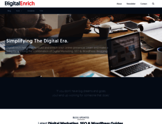 digitalenrich.com screenshot