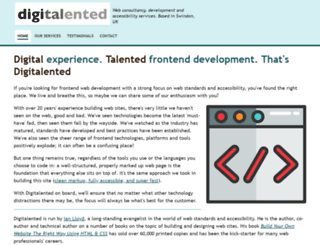 digitalented.co.uk screenshot