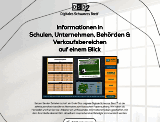 digitales-schwarzes-brett.de screenshot