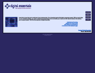 digitalessentials.com screenshot