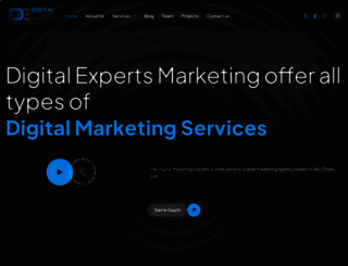 digitalexperts.ae screenshot