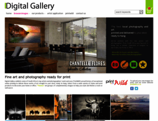 digitalgallery.co.za screenshot