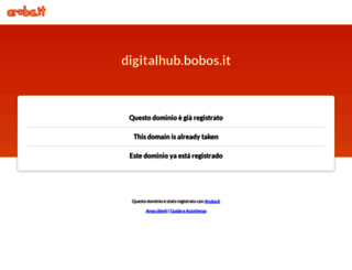 digitalhub.bobos.it screenshot