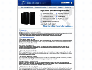 digitalinet.com screenshot