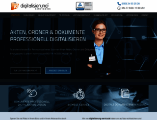 digitalisierung-service.de screenshot