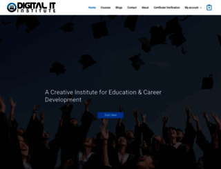 digitalitinstitute.com.bd screenshot