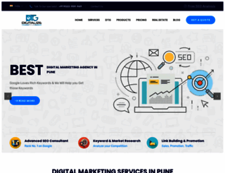 digitalizetheglobe.com screenshot
