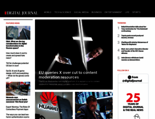 digitaljournal.com screenshot