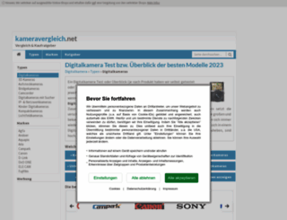 digitalkamera-testportal.com screenshot