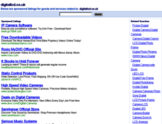 digitallcd.co.uk screenshot