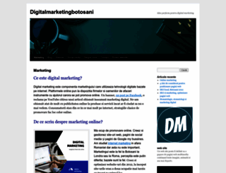 digitalmarketingbotosani.ro screenshot