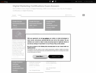 digitalmarketingcertificationanswers.over-blog.com screenshot